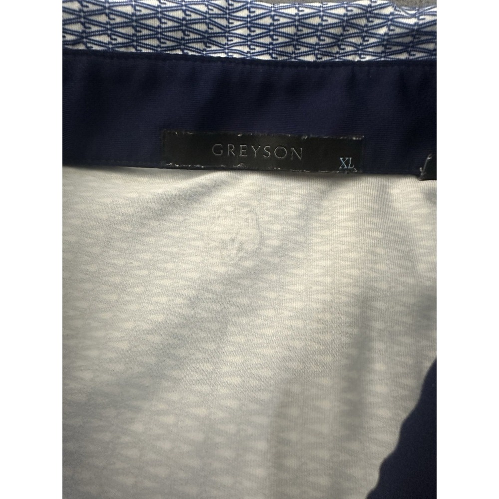 Greyson Geometric Polo Men's XL Four Seasons Resort - Picture 3 of 9